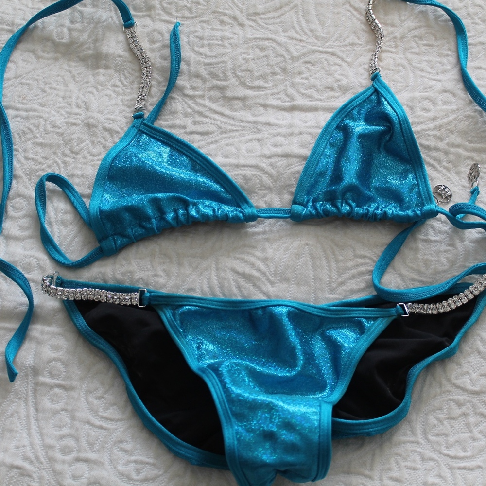 Blue Competition Bikini